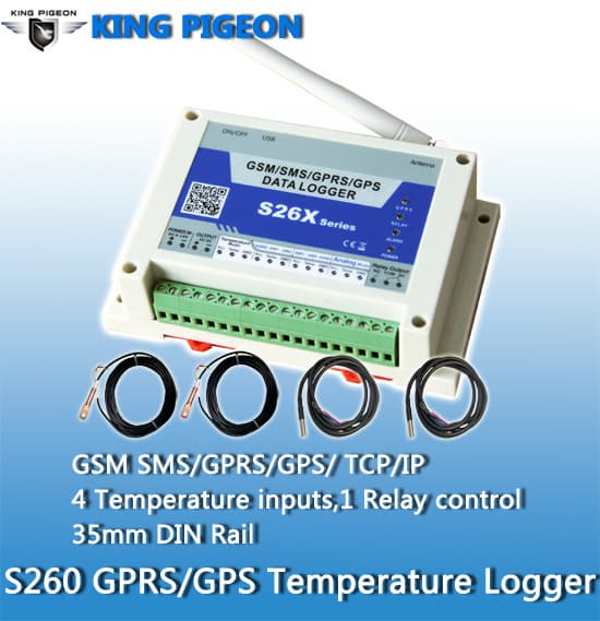 GSM GPRS 3G Temperature Logger S260